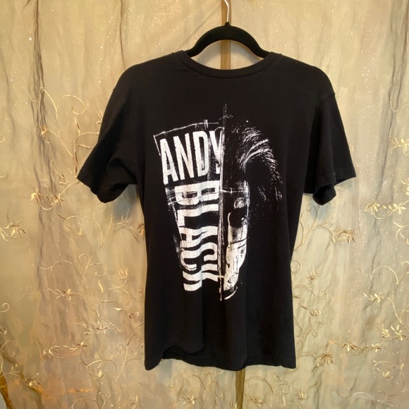 M Medium Andy Black Warped Tour 2017 Black T-Shirt - Picture 2 of 5